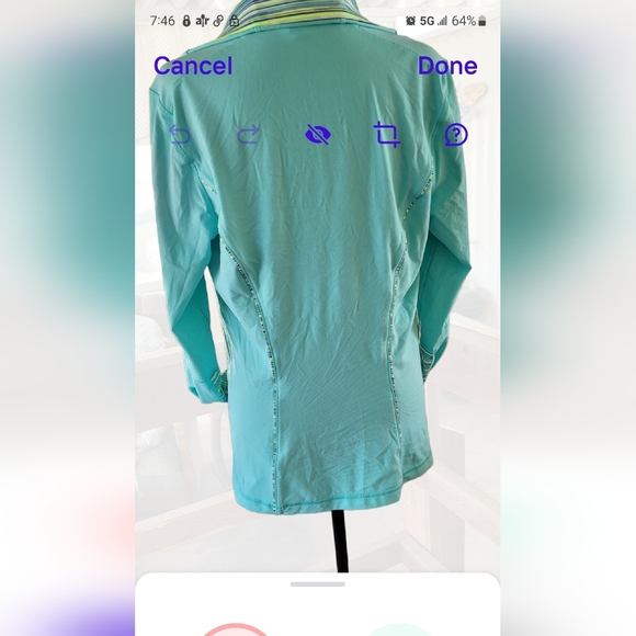 HOST PICK **Under Armor women's light green jacket size M - Picture 5 of 8